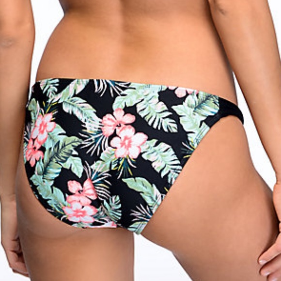 Malibu Floral Hawaiian Bikini Bottoms Swimsuit Bathing Suit summer swimwear new - Picture 4 of 7